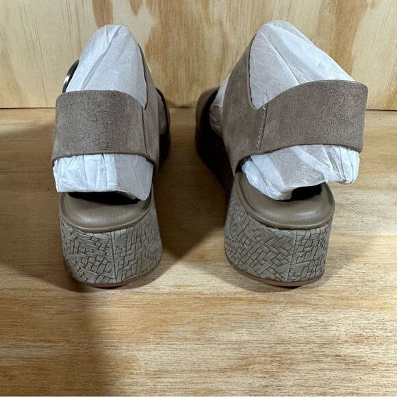 Sofft Faedra Light Grey Ankle Strap Sandals Women’s Size 10 - Picture 5 of 7